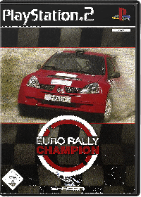 Euro Rally Champion PAL Playstation 2 PAL box art